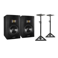 Adam T7V Monitor Stand Bundle